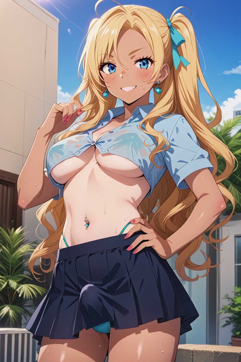 Uncensored futanari AI generator example