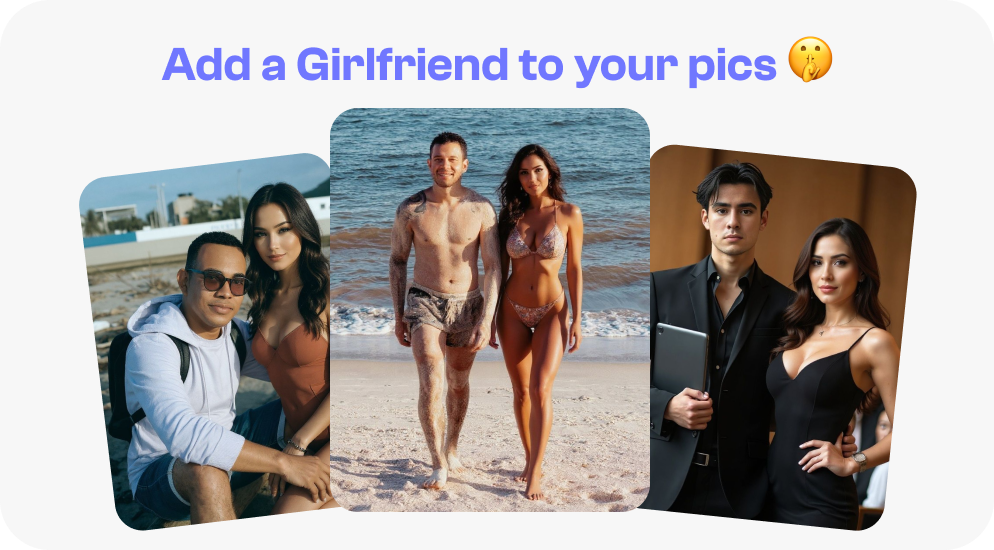 Example result – add AI girlfriend