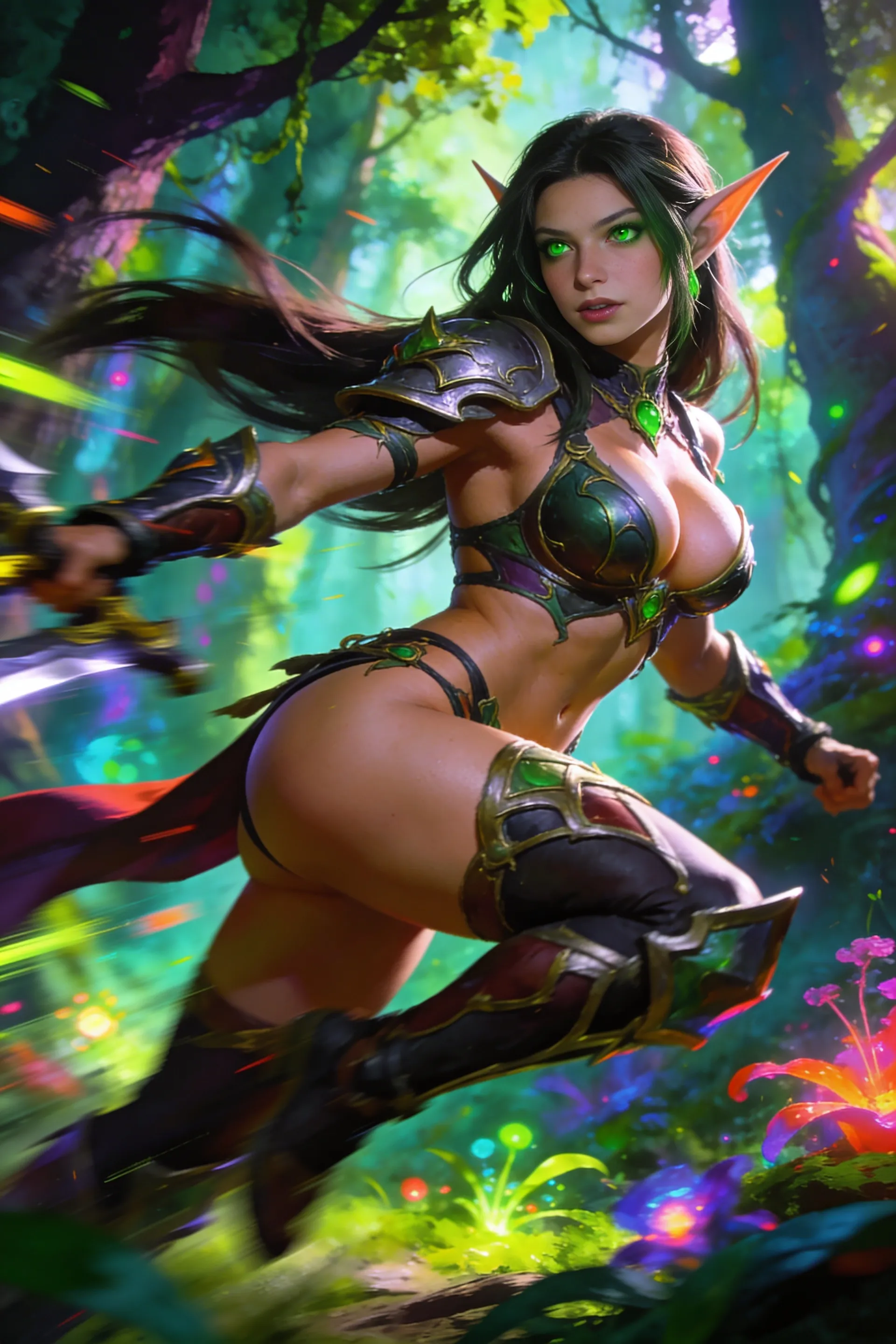 Attractive model - content example