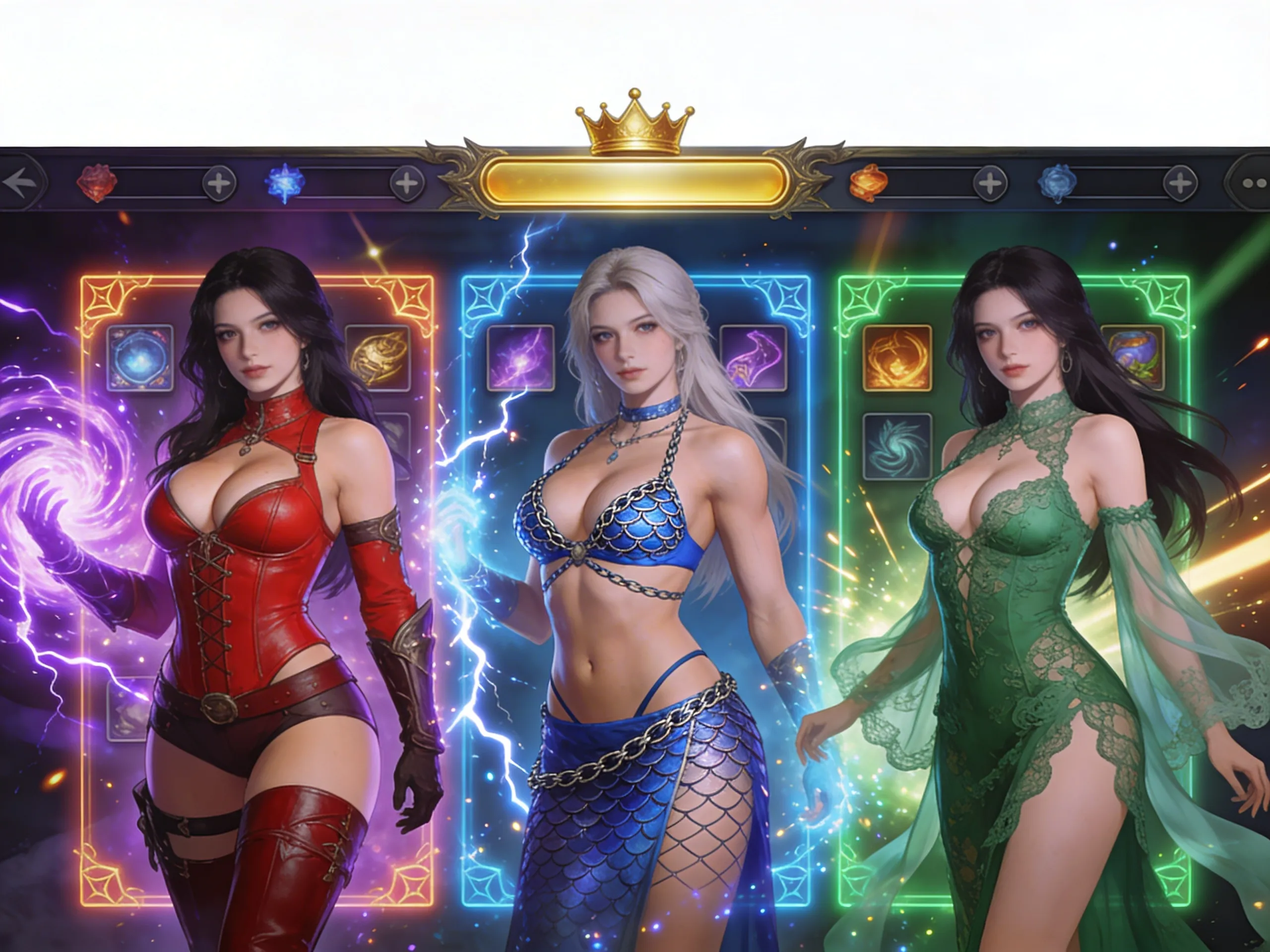 Stunning model - call to action