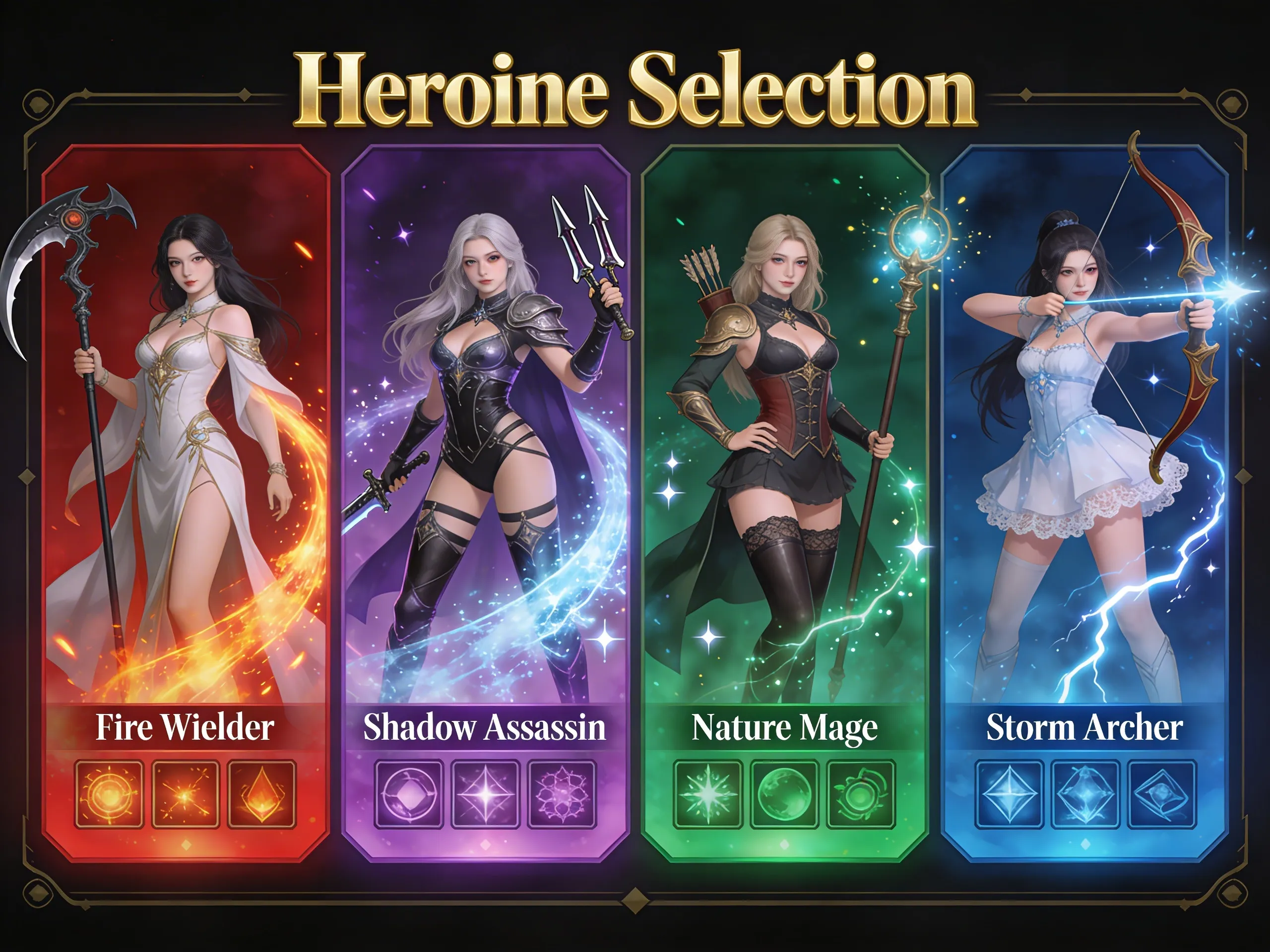 Stunning model - call to action