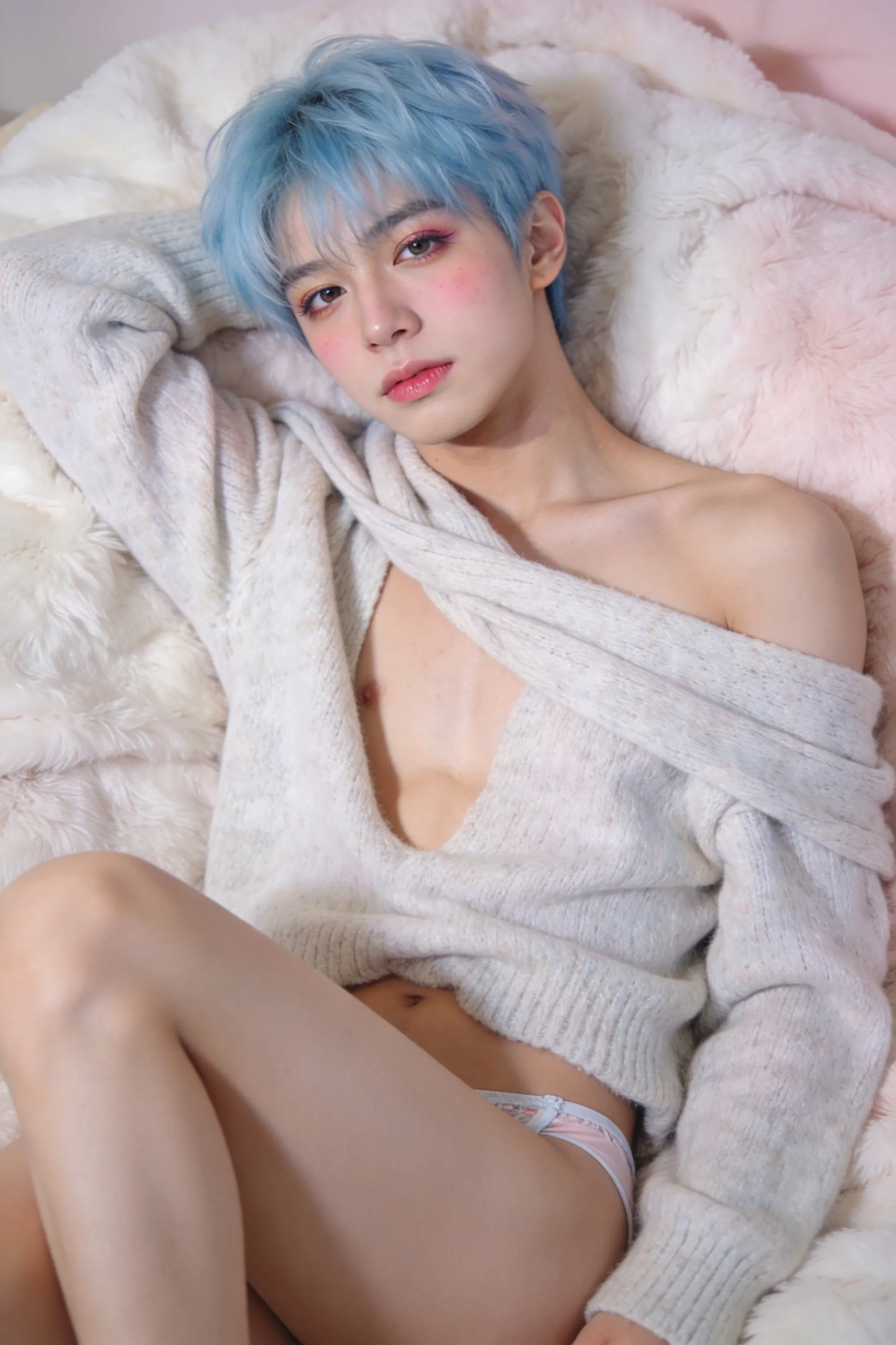 Attractive model - content example