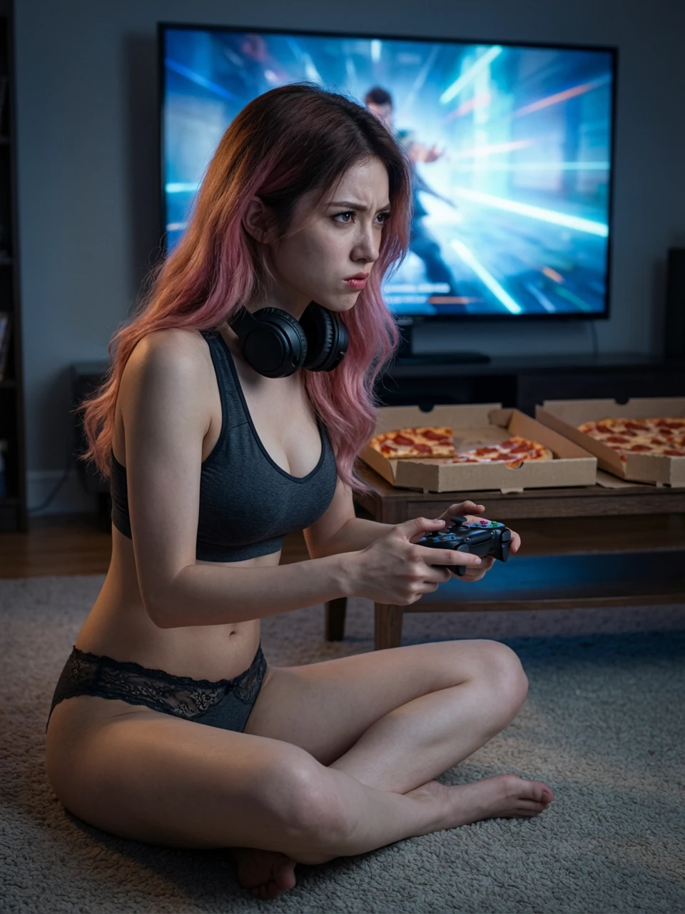 Game on. I might be focused on the screen, but I know you are watching me