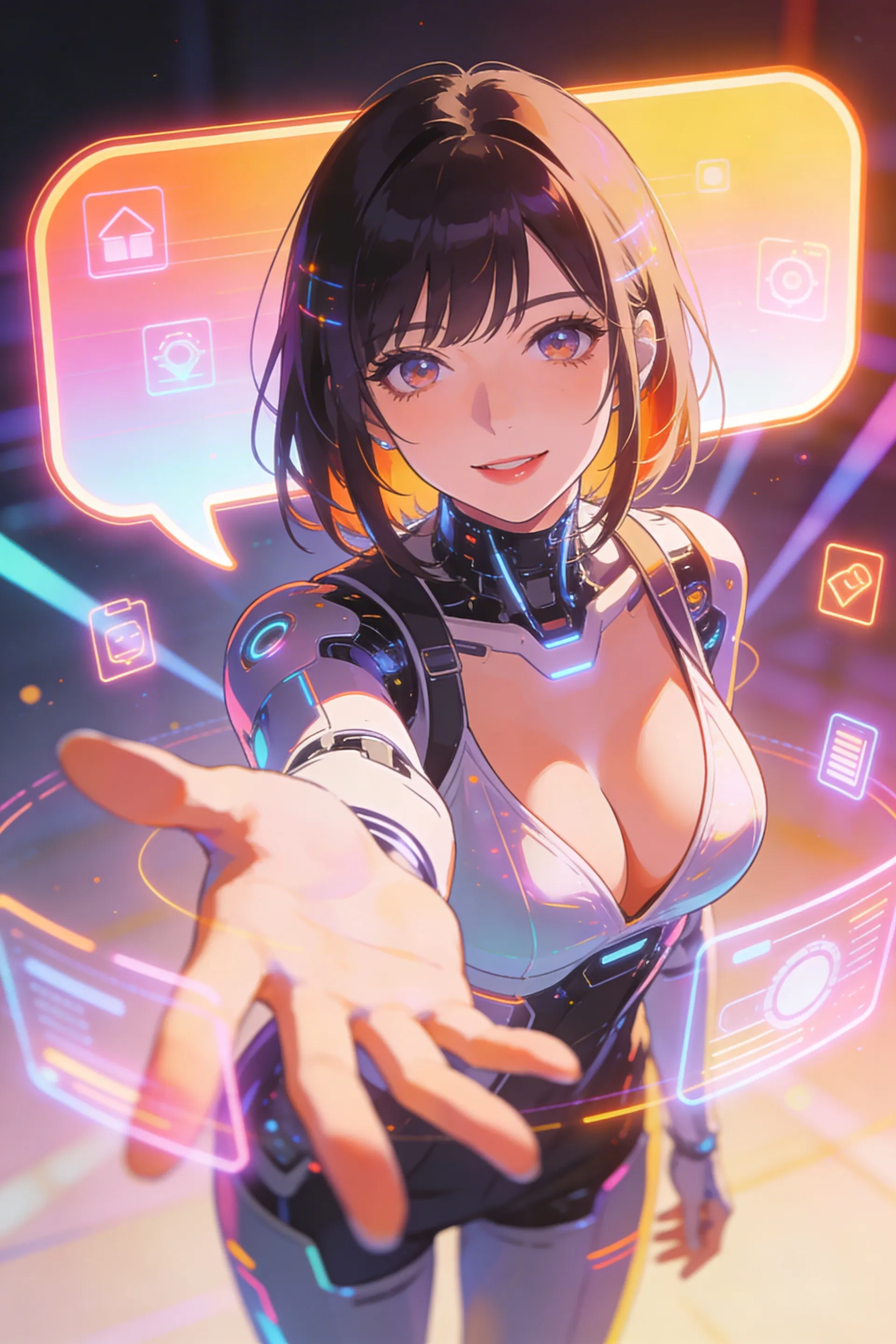 Beautiful model - feature showcase